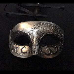 Masquerade masks, Men’s, black/silver